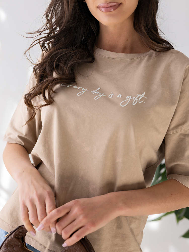 BLOUSE AMVYA BEIGE