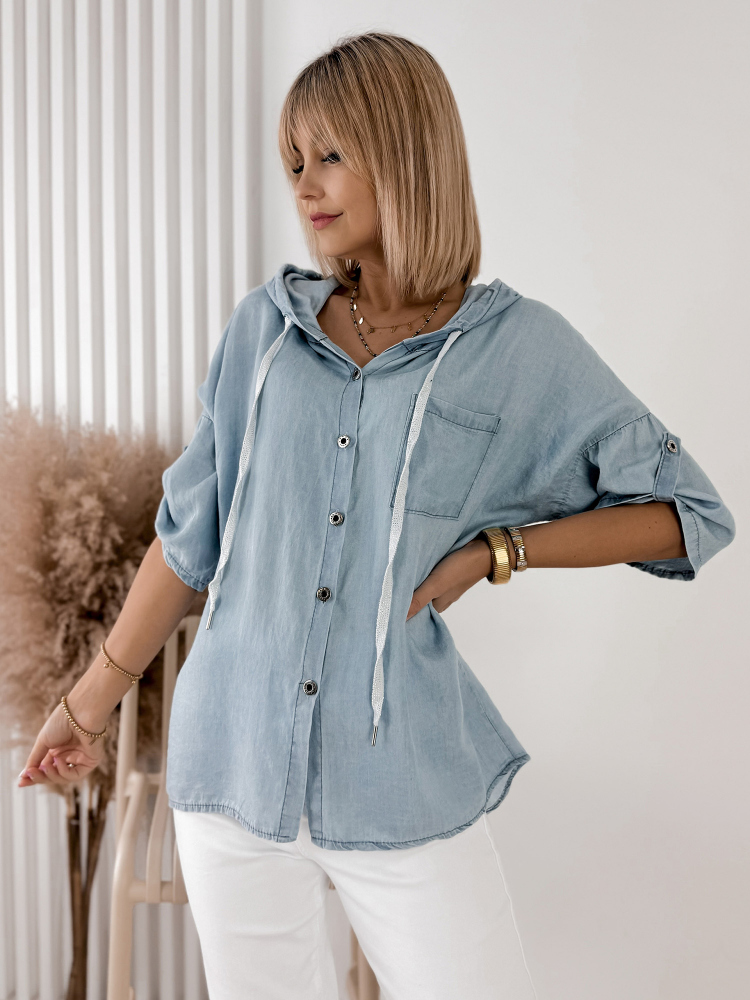 CHEMISE SARELO BLEU