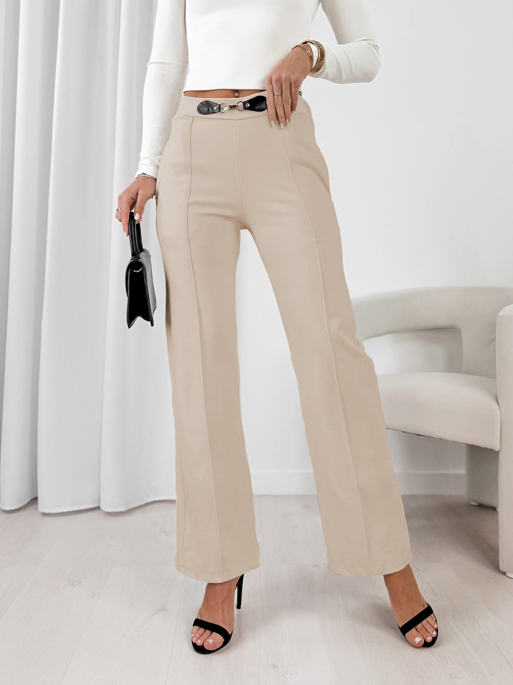 PANTALONI VENODA LATTE