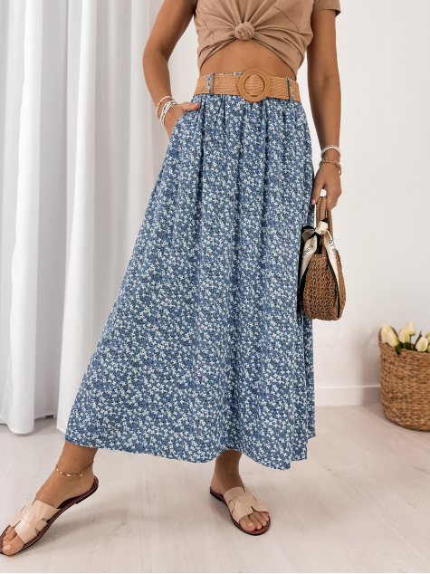 SKIRT ZURTA BLUE