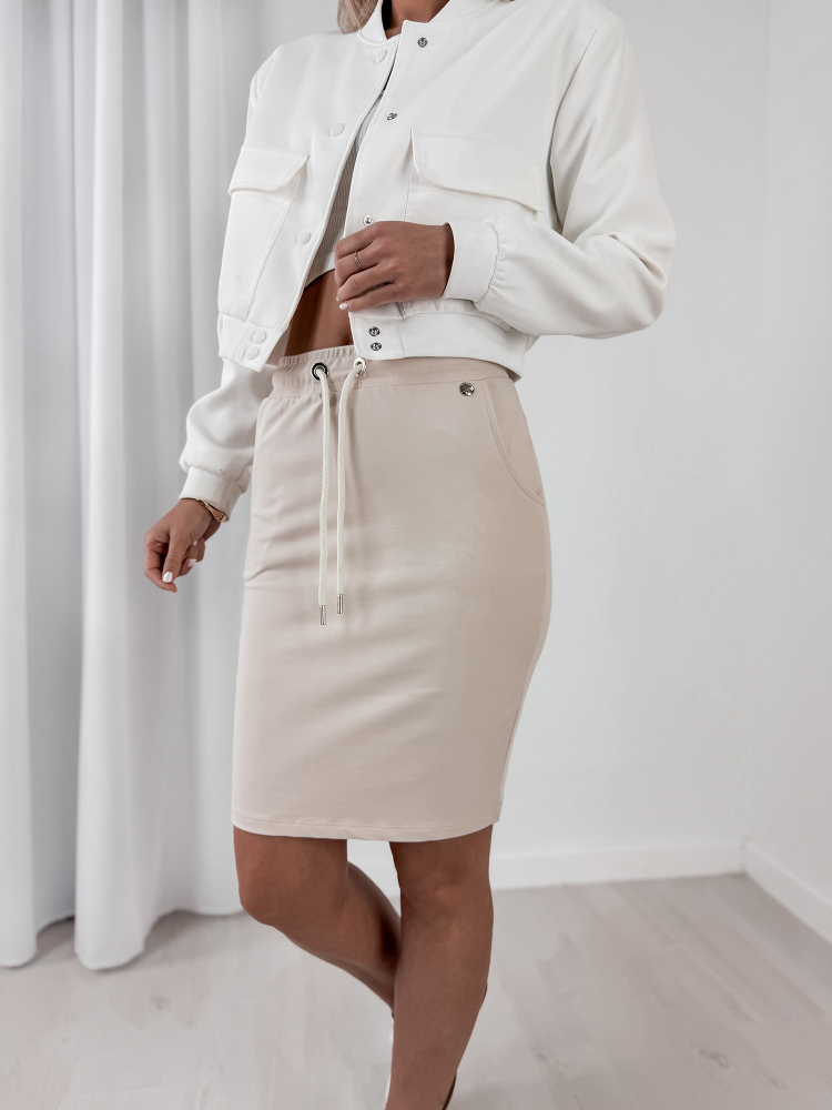 SUKŇA RAZNO BÉŽOVÁ
