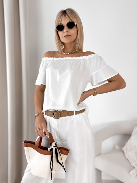 BLOUSE ENESSA BLANC