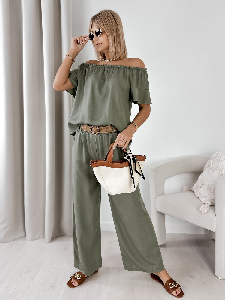 BLOUSE ENESSA KAKI