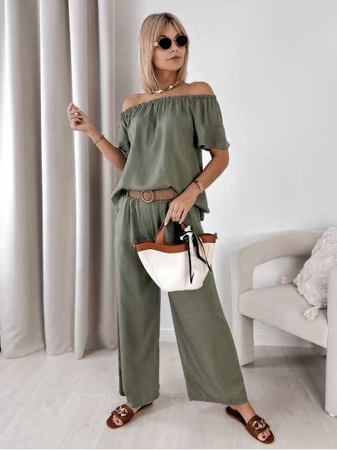 BLÚZ ENESSA KHAKI