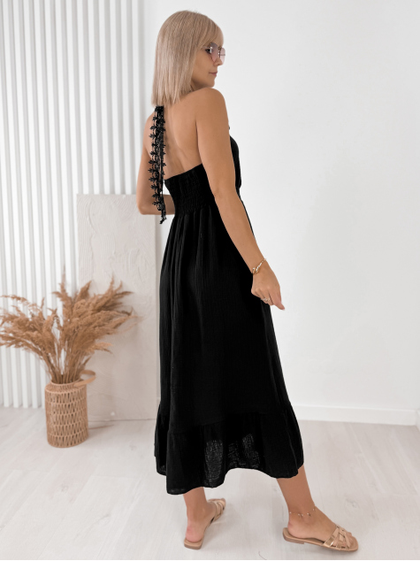 DRESS SARONE BLACK