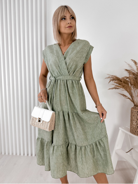 DRESS ZORELA GREEN
