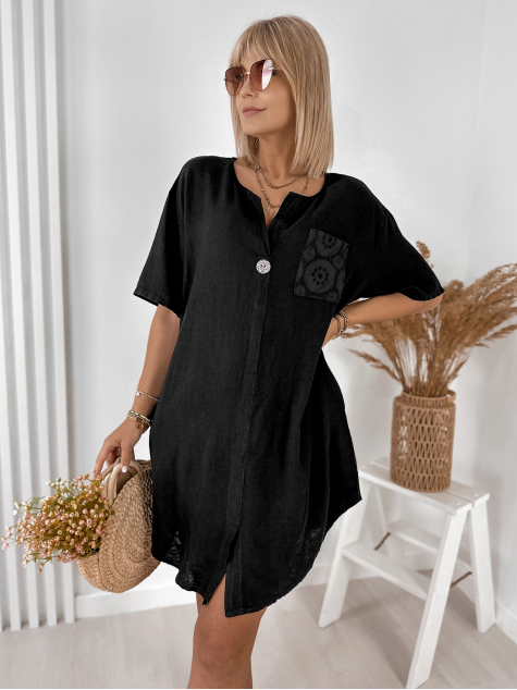 KLEID LUNARE SCHWARZ