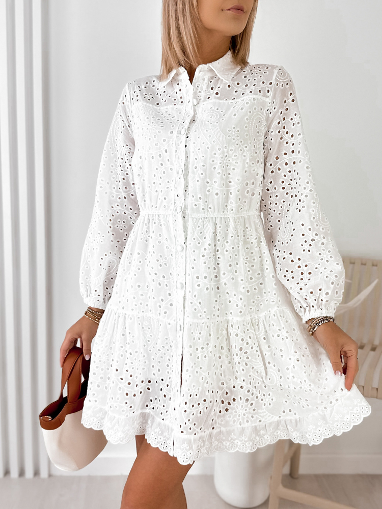 ROBE ELVIKA BLANC