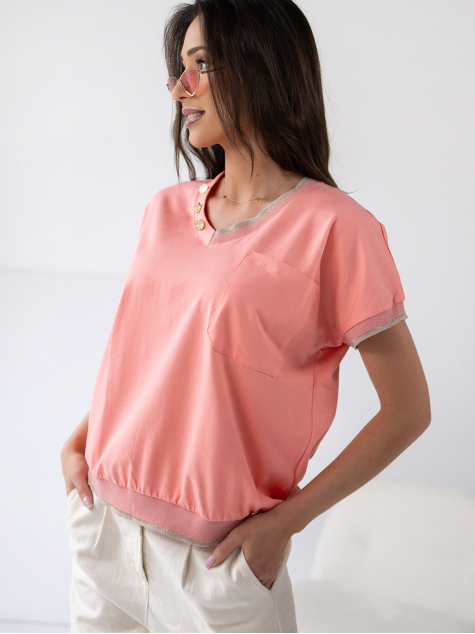 BLUSE IRVELLA CORAL