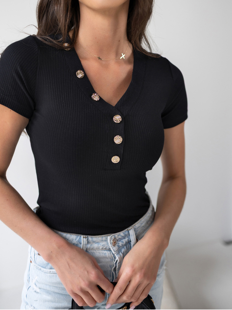 BLUSE LERONA SCHWARZ