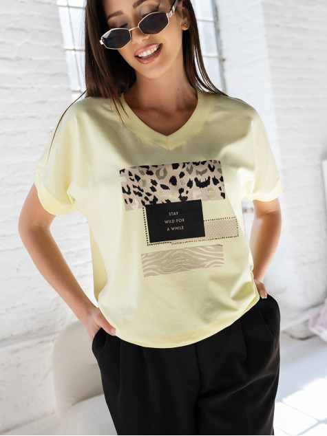BLUSE JORINA GELBE