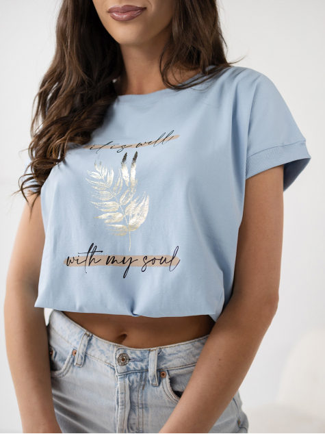 BLOUSE WELL BLUE