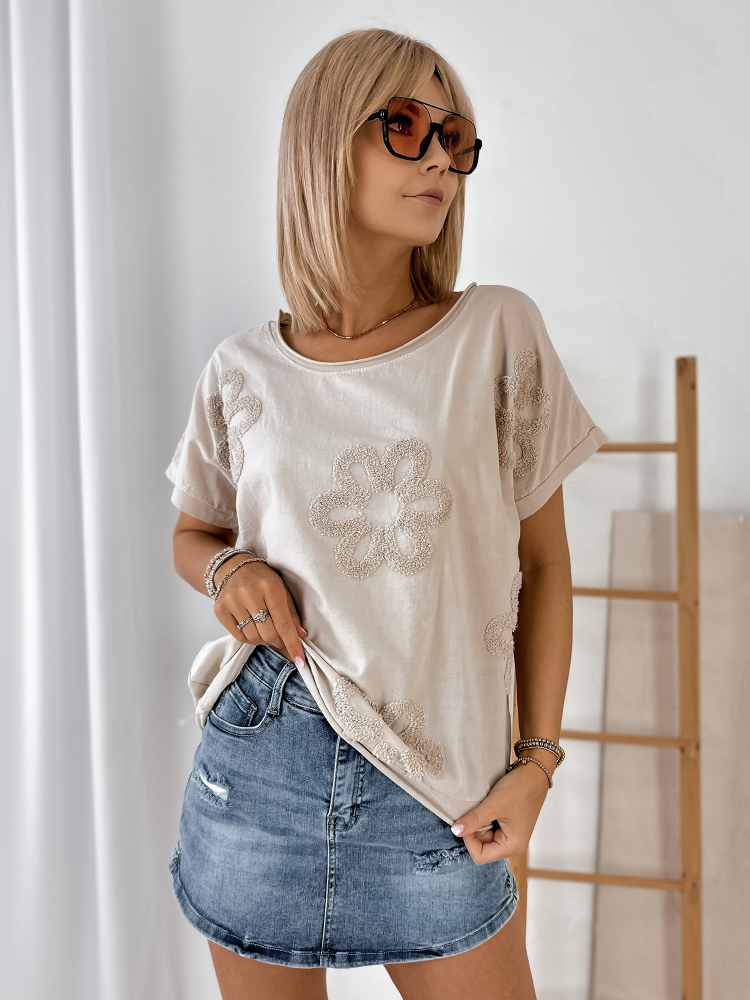 BLUSE TAMORIA BEIGE