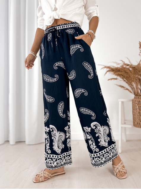 KALHOTY VELMIRA NAVY BLUE