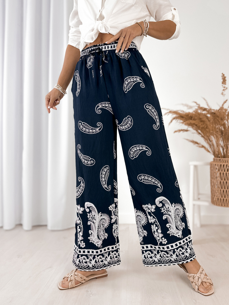 PANTS VELMIRA NAVY BLUE