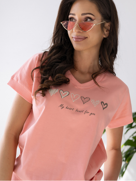 BLOUSE TINNA PÊCHE