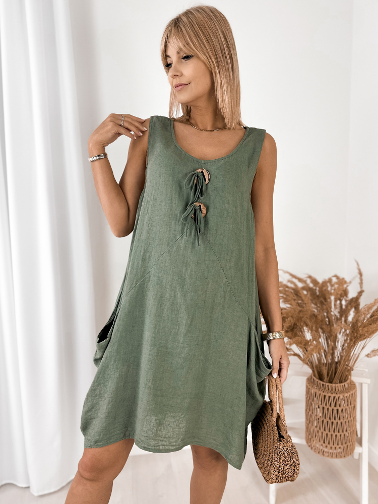 ROBE LIVIANA KAKI