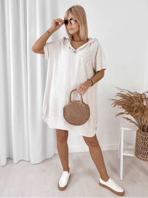ROBE ALVOREA BEIGE