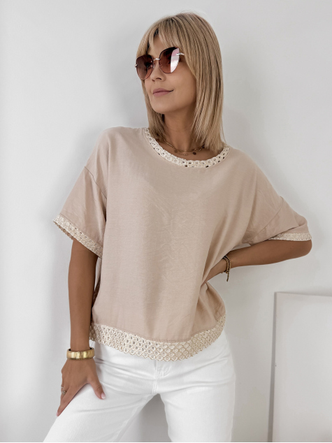 BLOUSE CERELIA BEIGE