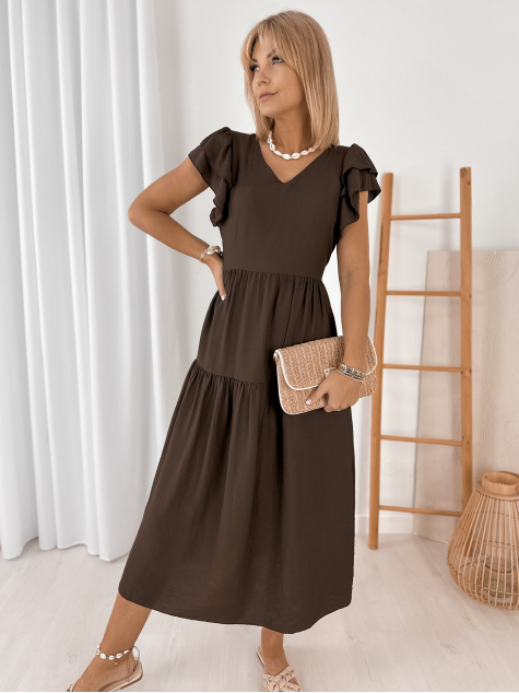 ROBE ISKARA BRUN
