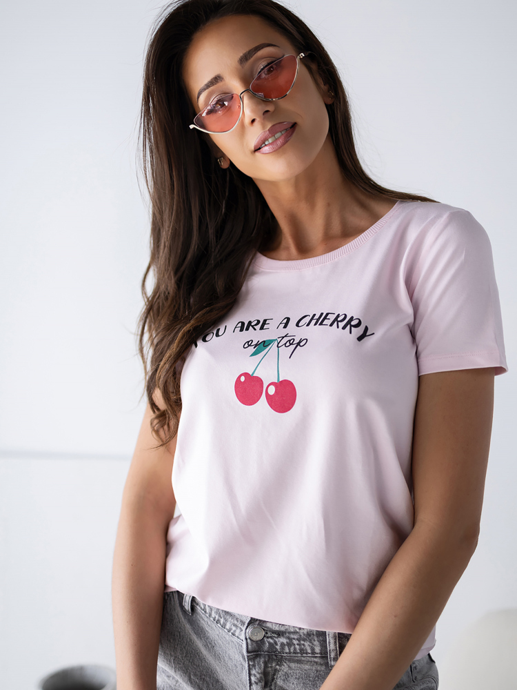 BLOUSE ZENARA ROSE POUDRE