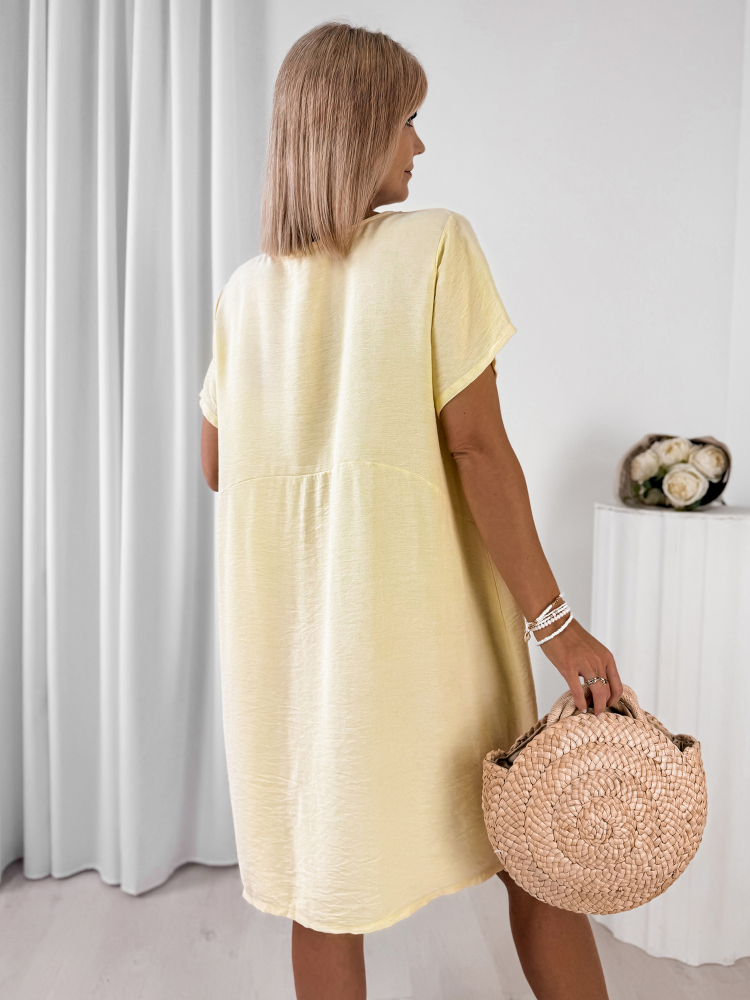 ROBE TANIRA JAUNE
