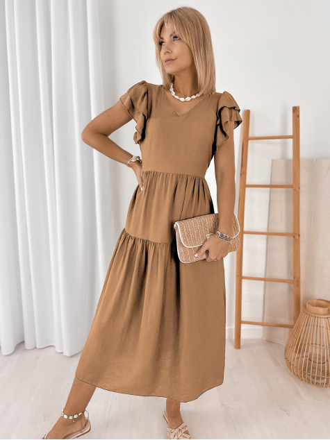 DRESS ISKARA CARAMEL