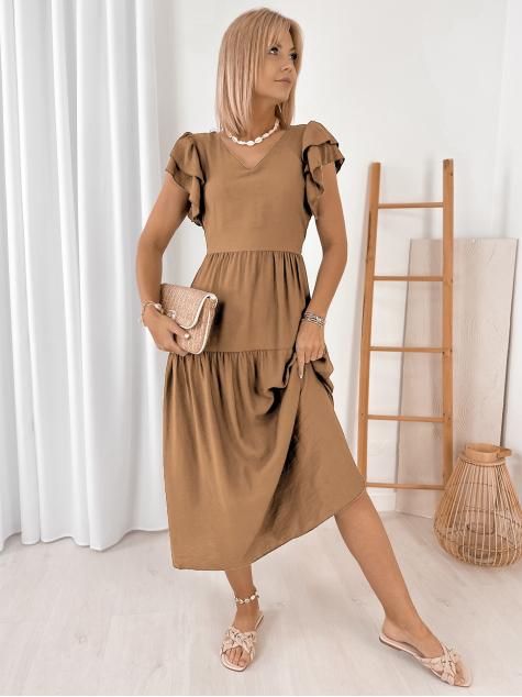 DRESS ISKARA CARAMEL