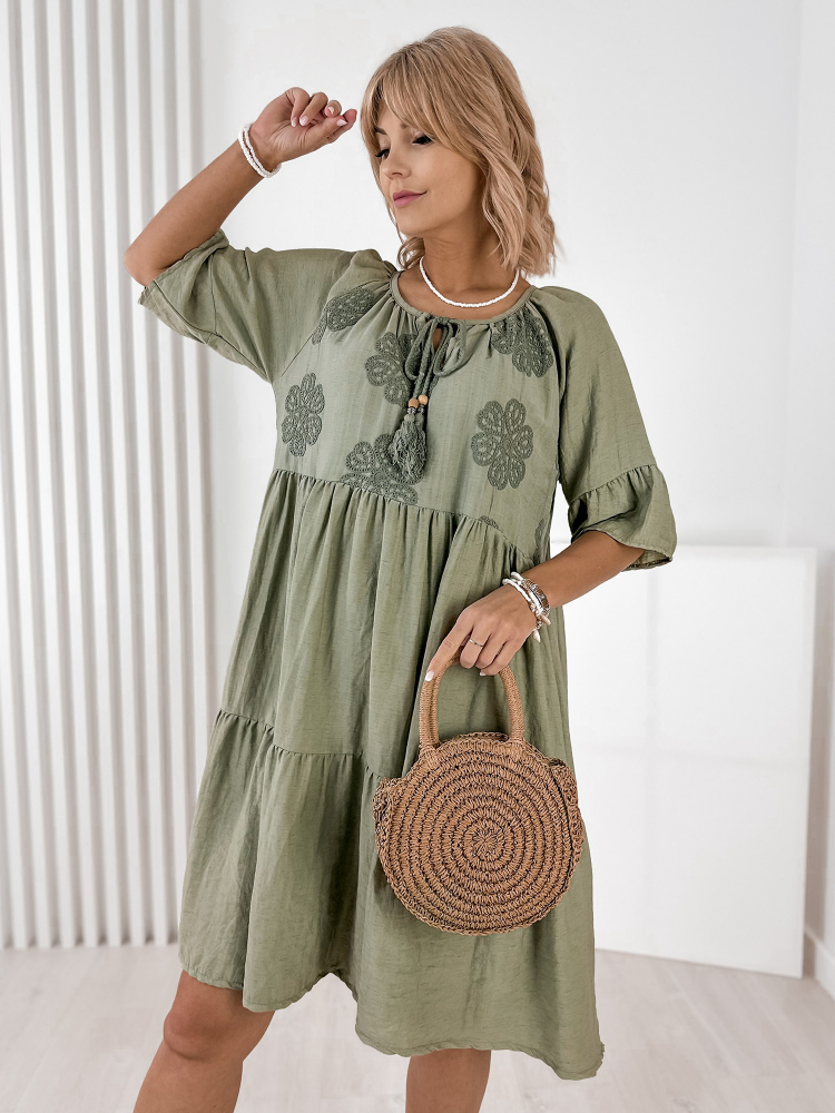 DRESS ARIZENA KHAKI