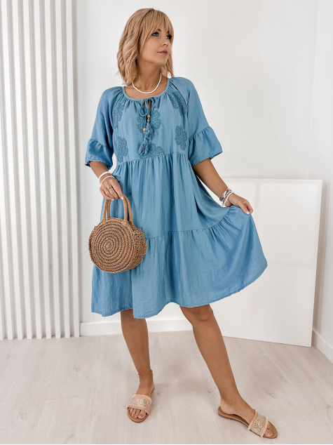 ROBE ARIZENA BLEU