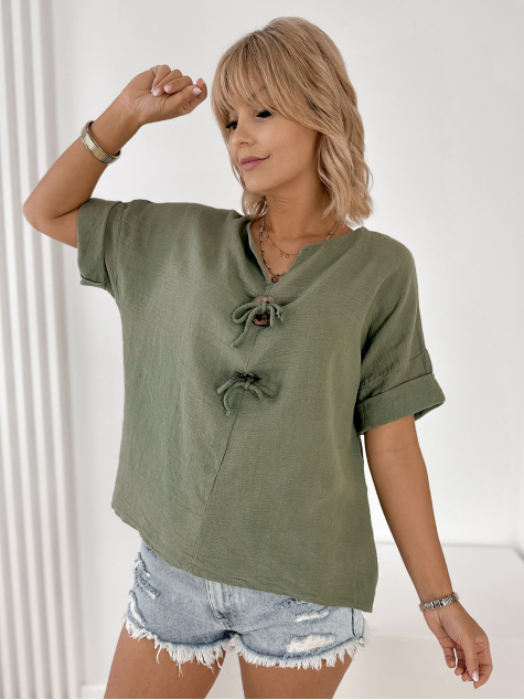 BLOUSE TERENZA KAKI