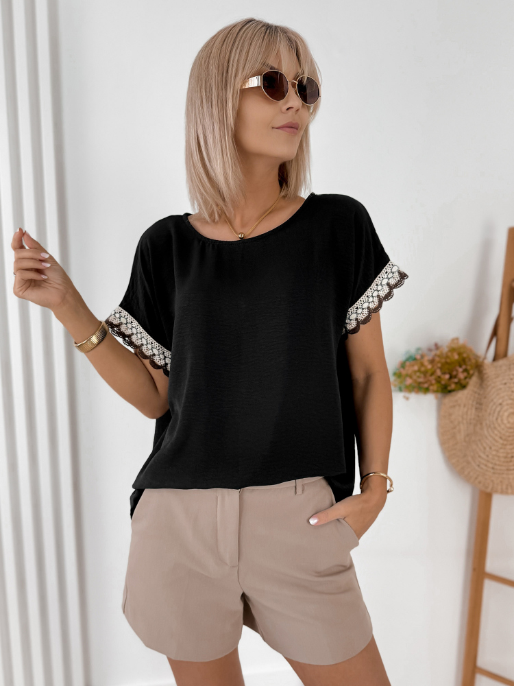 BLOUSE GENUA BLACK