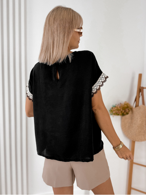 BLOUSE GENUA BLACK