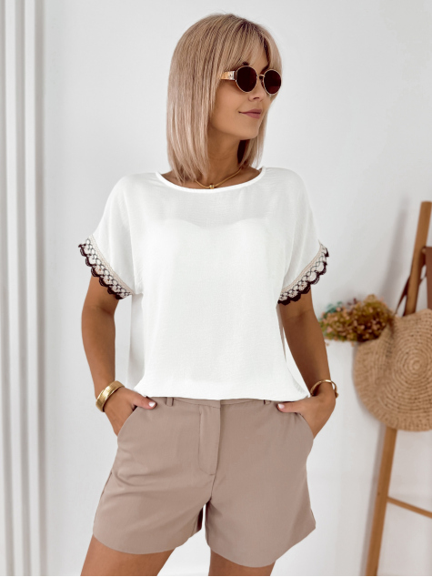 BLOUSE GENUA ECRU