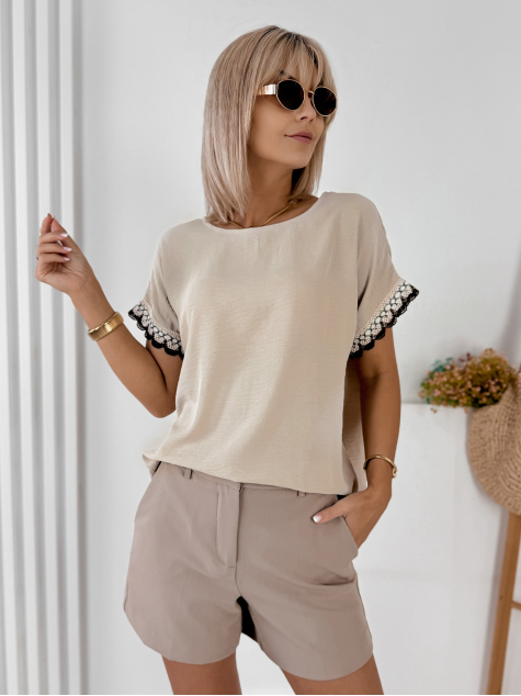 BLOUSE GENUA BEIGE