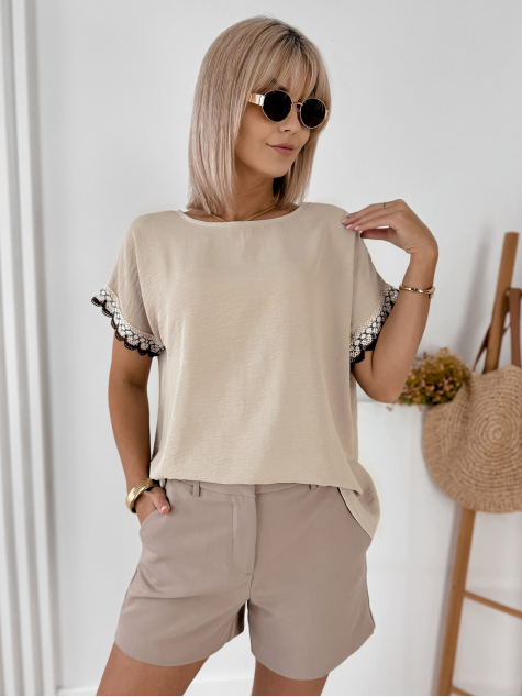 BLOUSE GENUA BEIGE