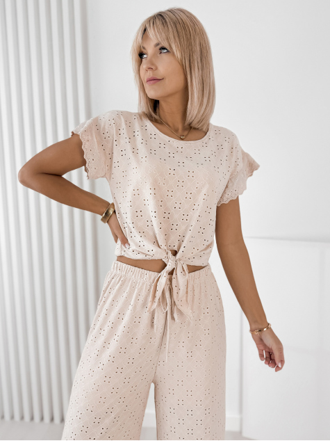 BLUSE CAROLISSA BEIGE