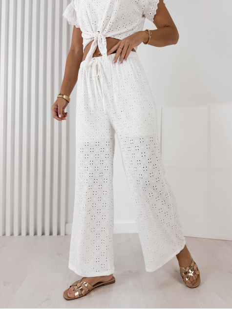 PANTALON CAROLISSA BLANC
