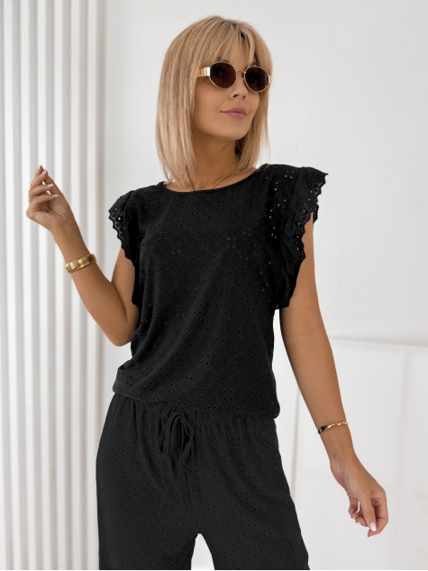 BLUSE FLORIMA SCHWARZ