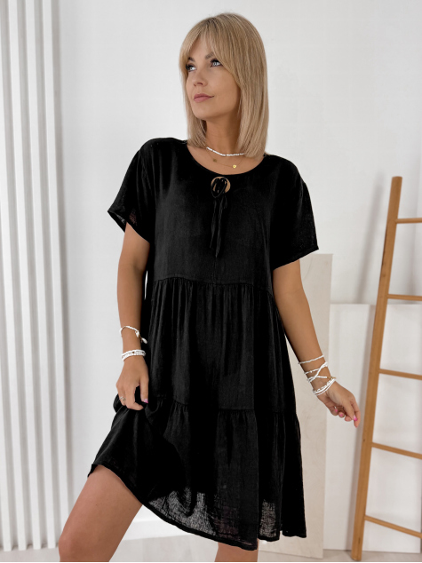 DRESS LORCA BLACK