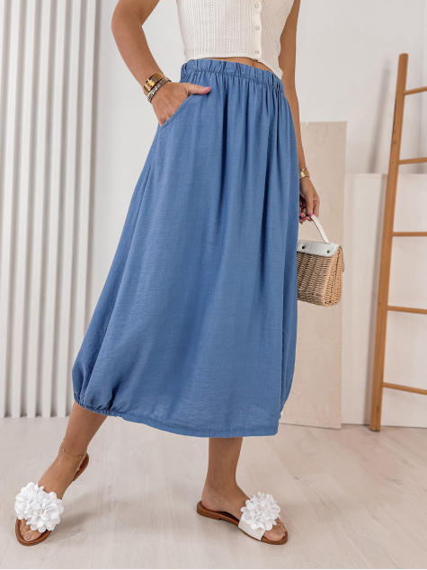 SKIRT MARBELLA BLUE