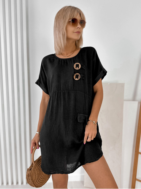 KLEID TAORMIA SCHWARZ