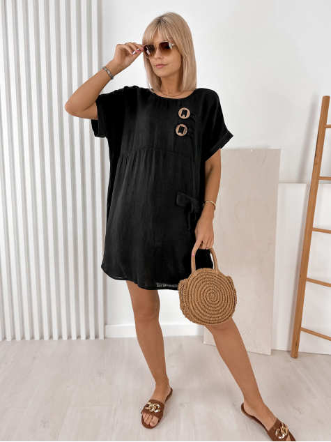 KLEID TAORMIA SCHWARZ