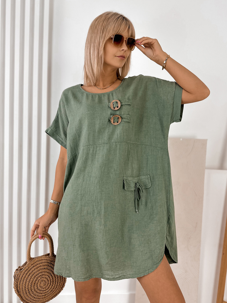 DRESS TAORMIA KHAKI