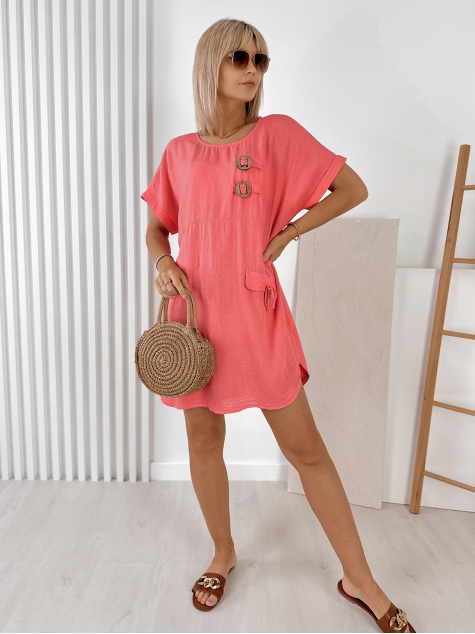 DRESS CORAL TAORMIA