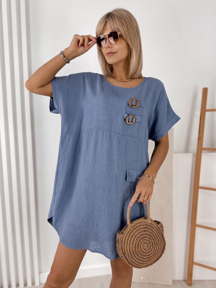 DRESS TAORMIA BLUE