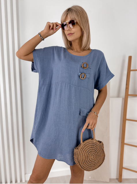 ROBE TAORMIA BLEU