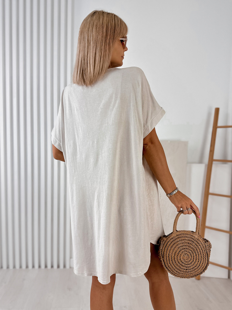 DRESS TAORMIA BEIGE