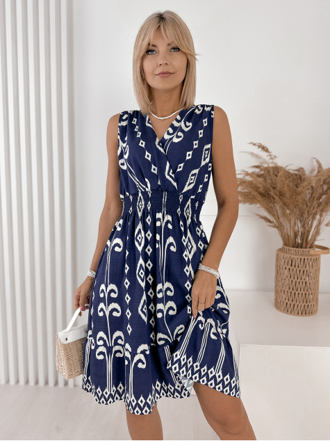ROBE SAVANTA BLEU