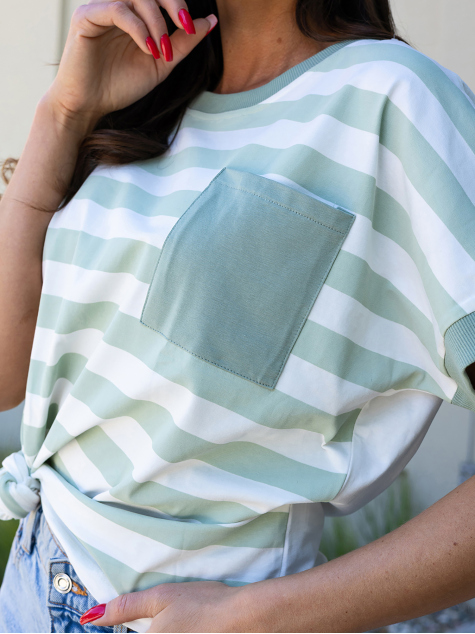 BLOUSE NORELA MENTHE